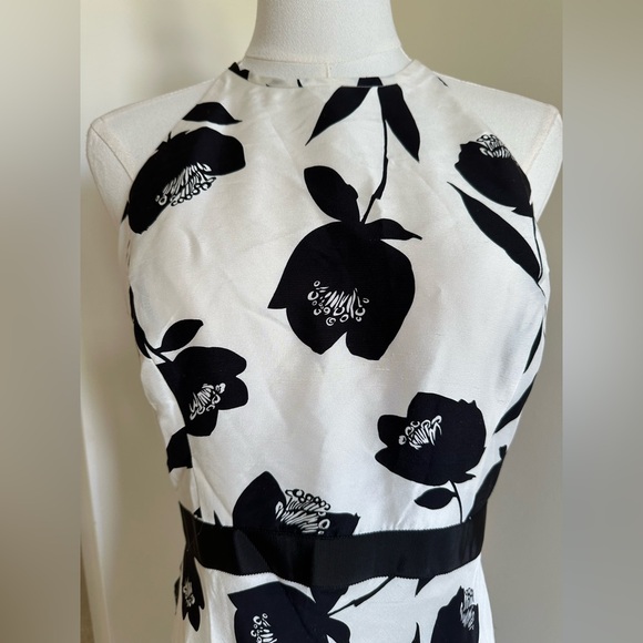 Ann Taylor 100% Silk Dress - Size 6P - Picture 2 of 8